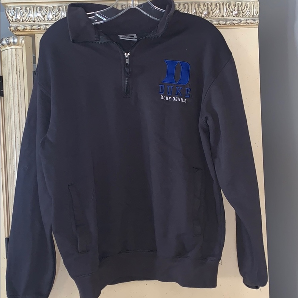 Half zip sweatshirt with Duke Blue Devils